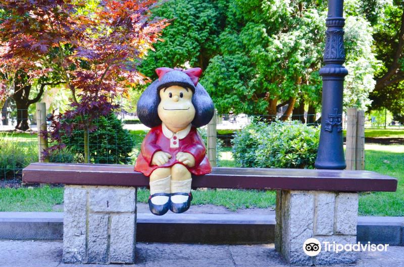 Estatua de Mafalda Homenaje a Quino