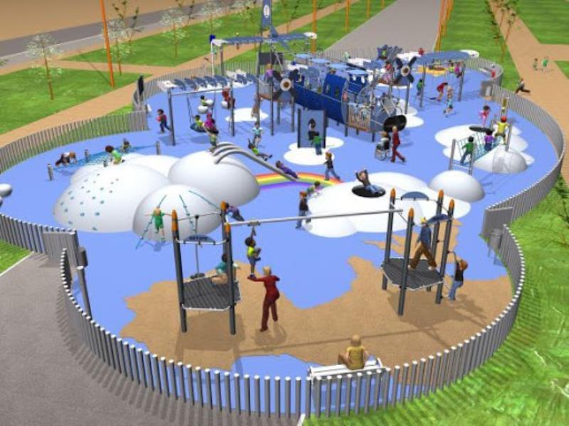 Airplane playground