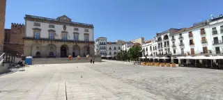 Plaza Mayor de Caceres
